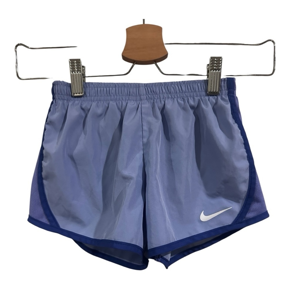 2 Pack - Nike Girls Purple Sports Shorts 6/7 Girls